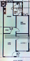 Blk 126 Hougang Avenue 1 (Hougang), HDB 3 Rooms #133580742